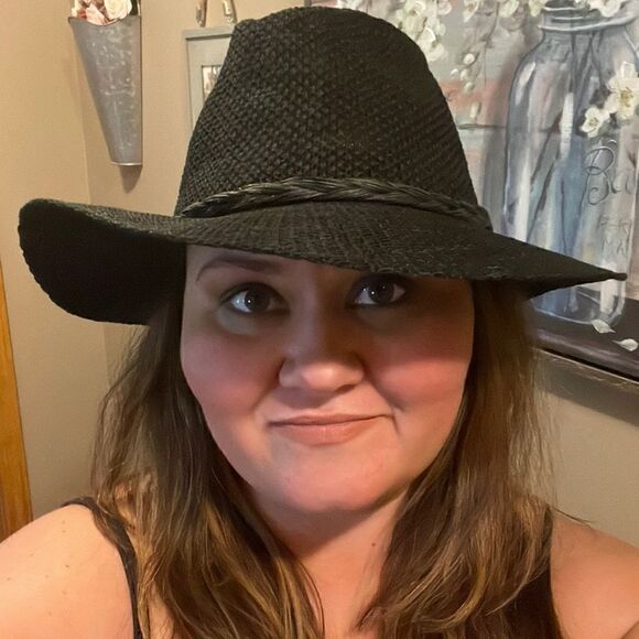 Mesh Fedora Hat   - Picture 2 of 7